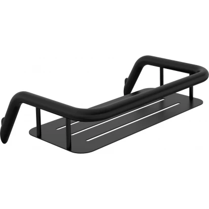 Koszyk prysznicowy 27,6x18,6 Deante SILIA ADI N551 czarny mat