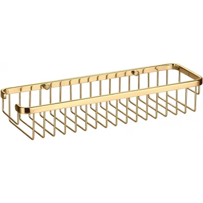 Koszyk prysznicowy prostokątny Omnires UNI 8963A GL złoty