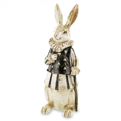 Królik Kier z laską figurka 27cm Pierrot 162613 Alicja w krainie czarów