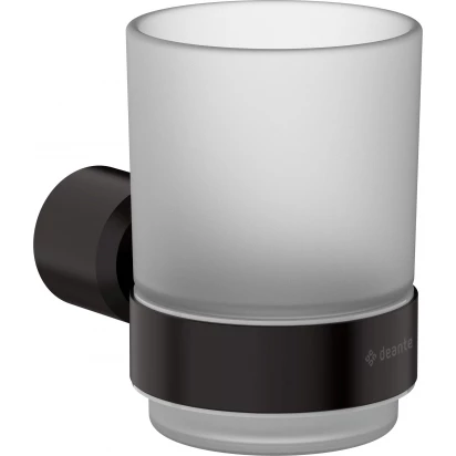 Kubek ścienny Deante ARNIKA ADA N911 czarny mat