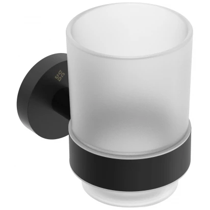 Kubek ścienny Deante JASMIN ADJ N911 czarny mat