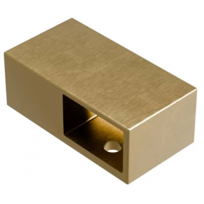 Łącznik wsporników ścianek kabiny walk-in Excellent VIDOQ KAEX.1508.CON.GB złoty szczotkowany