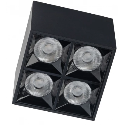 Lampa sufitowa 16 W, 4000 K Nowodvorski MIDI LED 10057 czarna