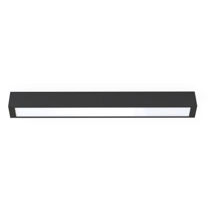 Lampa sufitowa 60 cm Nowodvorski STRAIGHT LED 7597 czarna