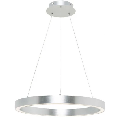 Lampa wisząca 50cm Zuma Line CARLO PL200910-500-SL srebrna