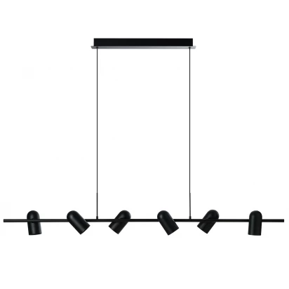Lampa wisząca 6 punktów świetlnych Azzardo VIVI AZ5730 czarna