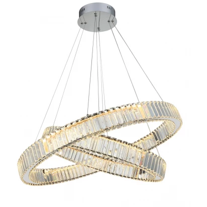 Lampa wisząca 60+80 Azzardo SPARK AZ5793 chrom