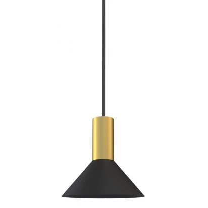 Lampa wisząca Nowodvorski HERMANOS A 8103 czarna/mosiądz