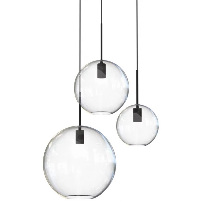 Lampa wisząca Nowodvorski SPHERE III 7788 czarna