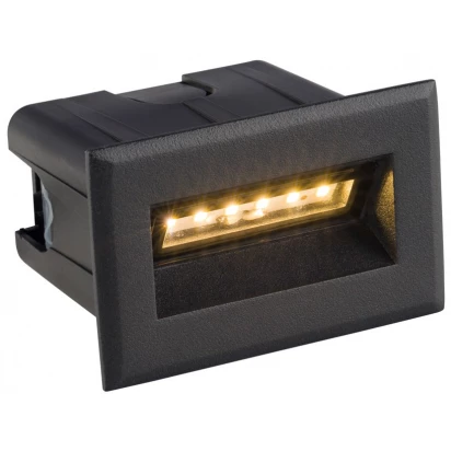 Lampa  zewnętrzna ścienna Nowodvorski BAY LED S 8164 czarna