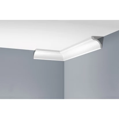 Listwa gzymsowa gładka 21 Biały 101 2,40m Cezar 899737