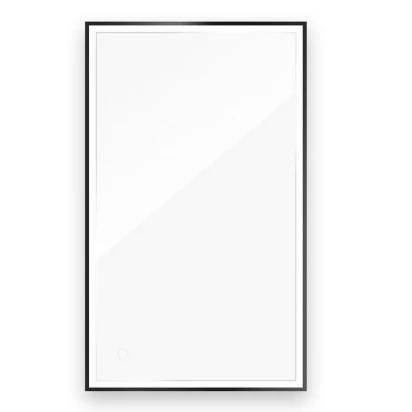 Lustro LED prostokątne 60x100 Klarglas Oltens NORDLIS 64111300 czarna rama