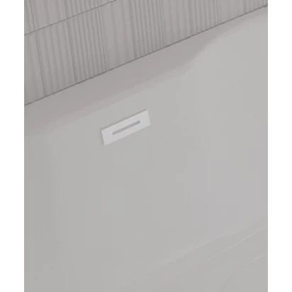 Maskownica przelewu i odpływu Besco ZM-WW-BI biała