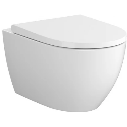 Miska WC VORTEX wisząca 52,5x35,5 + deska wolnoopadająca Cersanit ZEN S701-719