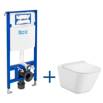 Zestaw podtynkowy WC Roca GAP SQUARE/DUPLO ONE A893104500