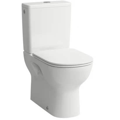 Miska WC bez kołnierza do kompaktu 65x36 o. podwójny LCC Laufen LUA H8240814000001