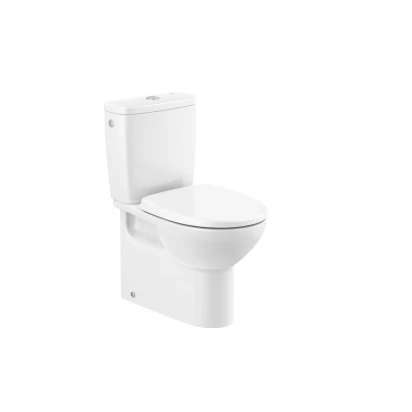 Miska WC do kompaktu Rimless BTW 61 cm, o/podwójny Roca VICTORIA A342V05000