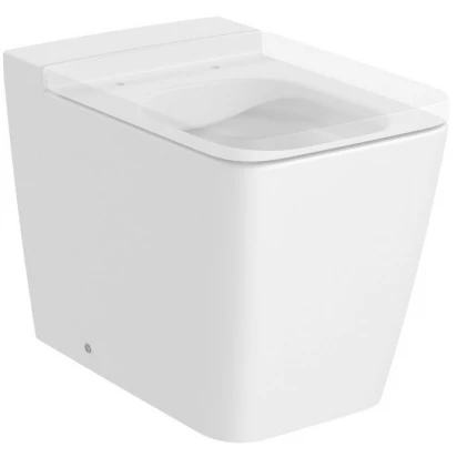 Miska WC stojąca Rimless 56x37 Roca INSPIRA SQUARE A347537620 biały mat
