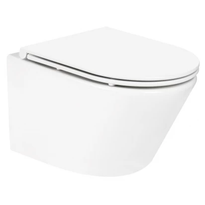 Miska WC wisząca PureRim z deską wolnoopadającą Oltens JOG KORT 42029000