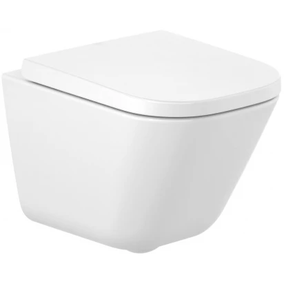 Miska WC wisząca Rimless 48 cm Roca GAP SQUARE COMPACTO A34647A000