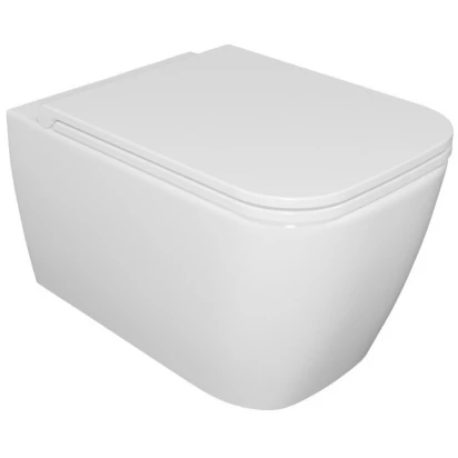Miska WC wisząca bez kołnierza Excellent QUADRA CESD.WCSQDR