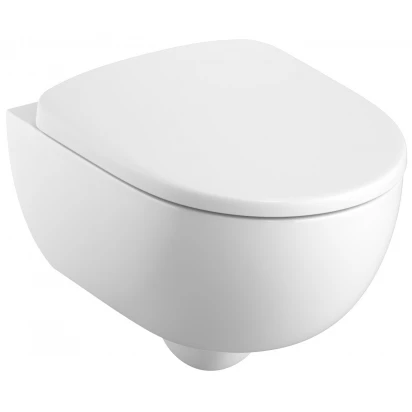Miska WC wisząca bez kołnierza krótka 49 cm Geberit SELNOVA COMPACT 500.377.01.2