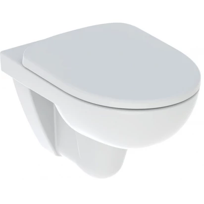 Miska WC wisząca lejowa 53x35,5 bez kołnierza + deska wolnoopadająca Geberit SELNOVA 501.751.00.1