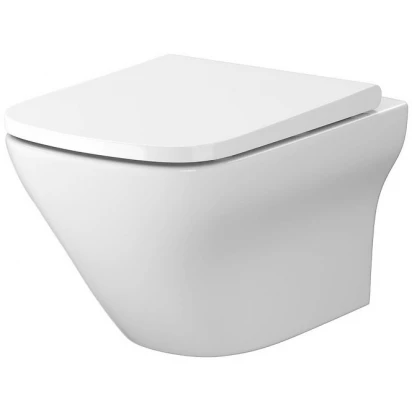Miska WC wisząca z deską slim wolnoopadającą Cersanit LARGA S701-473