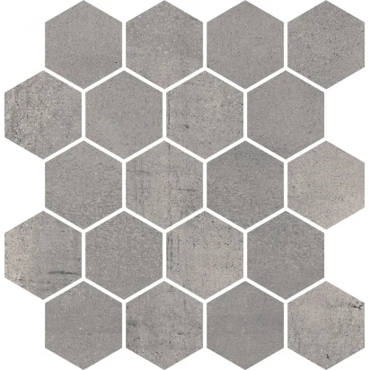 Mozaika cięta Hexagon 25,8x28 Paradyż SPACE grafit poler