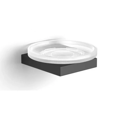 Mydelniczka Stella KOBE 10.420-B czarny mat / szkło matowe