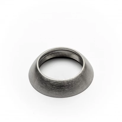 Nakrętka dociskowa głowicy Kludi L STEEL 73874F8-00 stal szczotkowana