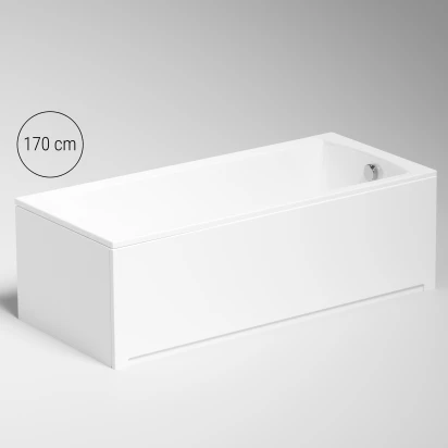 Obudowa czołowa 170 cm do wanny AQUARIA AVA CANYON CLESIS CROWN OCEANA PRYZMAT SEKWANA Excellent OBEX.170.56WH