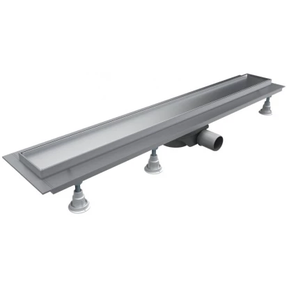 Odpływ liniowy 70 cm z rusztem do zabudowy Schedpol BASE-LOW OLP70/ST-LOW PLATE