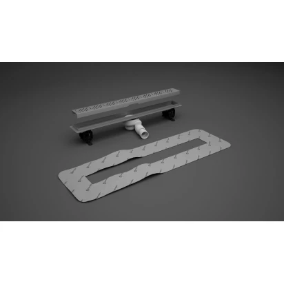 Odpływ liniowy 75 do płytki 8-12 mm Radaway 5L075A