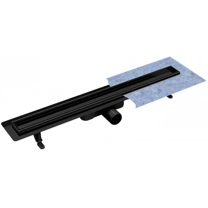 Odpływ liniowy 90 Besco VIRGO OL-90-VN nero