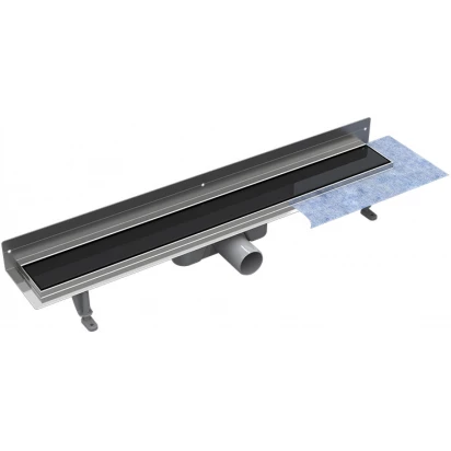 Odpływ liniowy 90 Besco VIRGO OL-90-VNB czarny