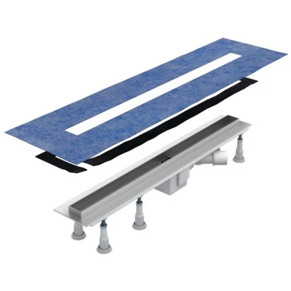 Odpływ liniowy 90x3,5x9,5 bez rusztu Schedpol Slim Lux OL90/SLX