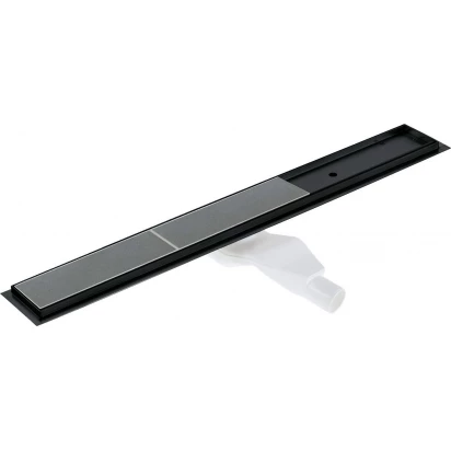 Odpływ liniowy odwracalny, ruszt pod płytki/pełny 70 cm Deante KOS N07D czarny mat
