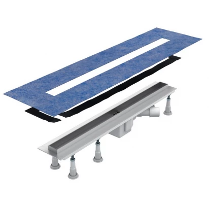 Odpływ liniowy 100x3,5x9,5 bez rusztu Schedpol Slim Lux OL100/SLX