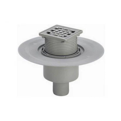 Odpływ podłogowy z nasadką 150 mm DN 70 / 100 V4951.1 Viega ADVANTIX 557201