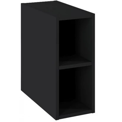 Oltens VERNAL Szafka boczna otwarta 20x47 60021300 czarny mat