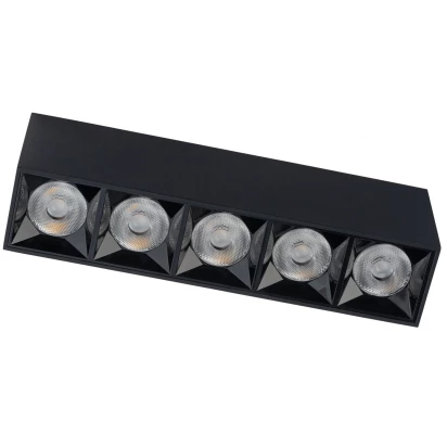 Oprawa liniowa natynkowa 20 W, 3000 K Nowodvorski MIDI LED 10055 czarna