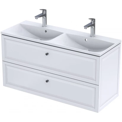 Oristo MONTEBIANCO Szafka podumywalkowa 120 cm biała OR47-SD2S-120-2