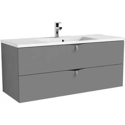 Oristo SIENA Szafka podumywalkowa 120 cm szara mat OR45-SD2S-120-12