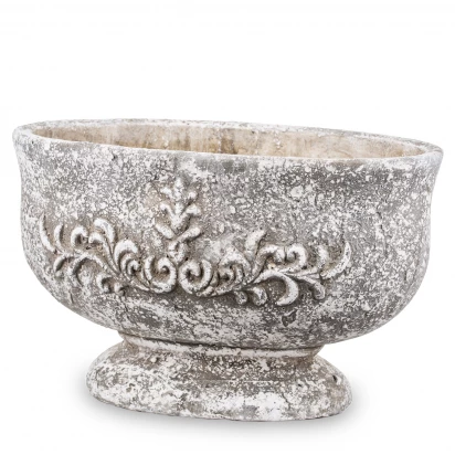 Osłonka cementowa owalna na nóżce Cyrus Stone 137958