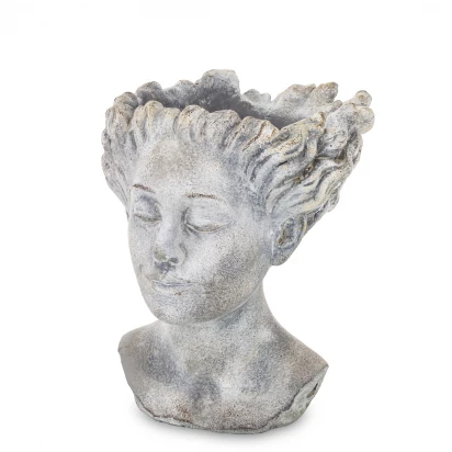 Osłonka cementowa szara głowa Art-Pol Cyrus Stone 163969