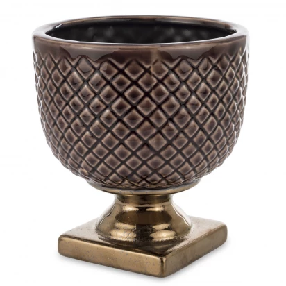 Osłonka ceramiczna 17,5cm Porto 158235 brązowa