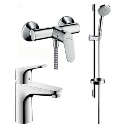 Pakiet natryskowy Hansgrohe FOCUS 100 31607000+31960000+27717000