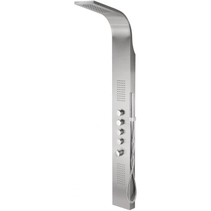 Panel prysznicowy Corsan SAMSARA S003MSL srebrny