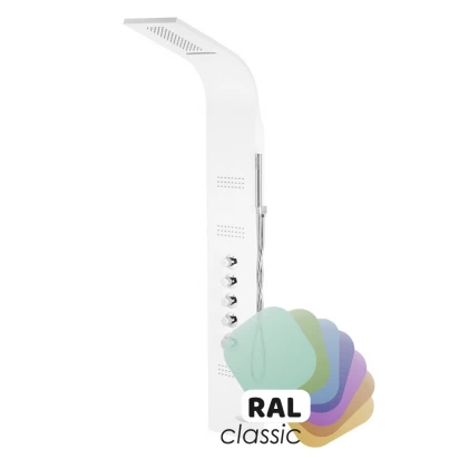 Panel prysznicowy z termostatem Corsan AKOJA A-025T dowolny kolor na zamówienie